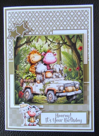 Safari Explorer Mini Kit 5x7 (3) Plus Bonus by Davina Rundle
