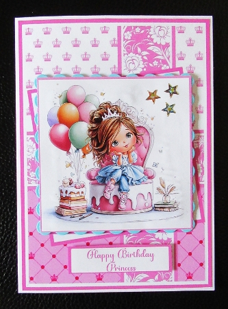 Little Princess Mini Kit 5x7 (3) Plus Bonus by Davina Rundle