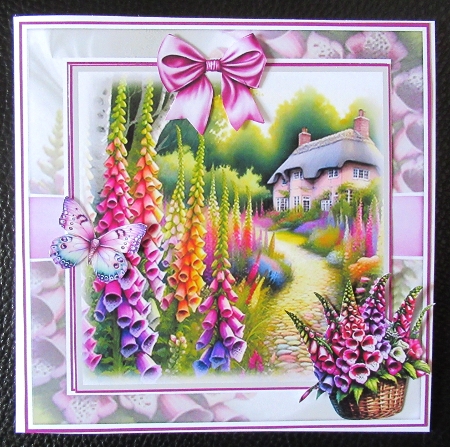 Foxglove Cottage Mini Page Kit  by Davina Rundle