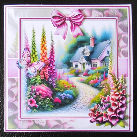 Foxglove Cottage Mini Page Kit  by Davina Rundle