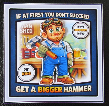 Bigger Hammer Mini Kit Birthday/Fathers Day by Davina Rundle