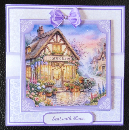 THE FLOWER SHOP 6x6 5x7 by Davina Rundle