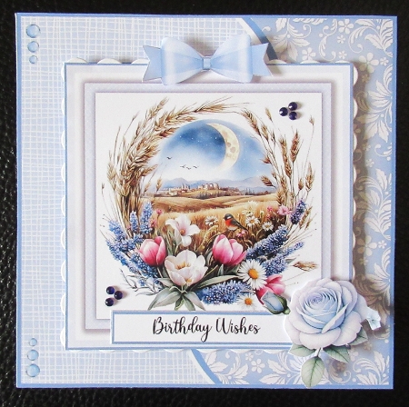 Whispers of Flowers and Feathers - 6x6 and 5x7 Version by Davina Rundle