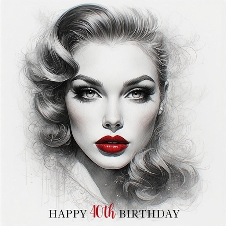 Vintage movie star by Davina Rundle