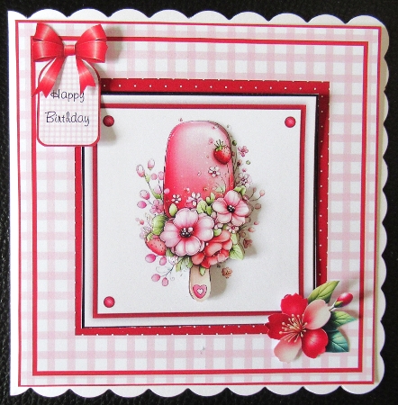 Lollipop Lollipop - 6x6 and 5x7 Version by Davina Rundle