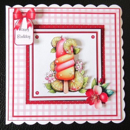 Lollipop Lollipop - 6x6 and 5x7 Version by Davina Rundle