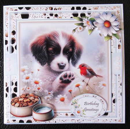 Cute Springer Spaniel Pups Mini Page Kit by Davina Rundle