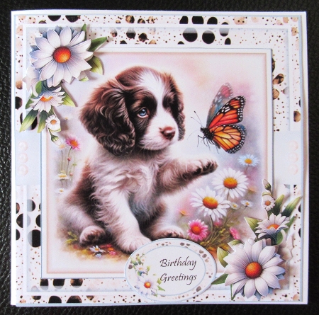 Cute Springer Spaniel Pups Mini Page Kit by Davina Rundle