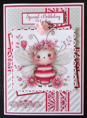 Summer Bees Mini Kit 5x7 (3) Plus Bonus by Davina Rundle
