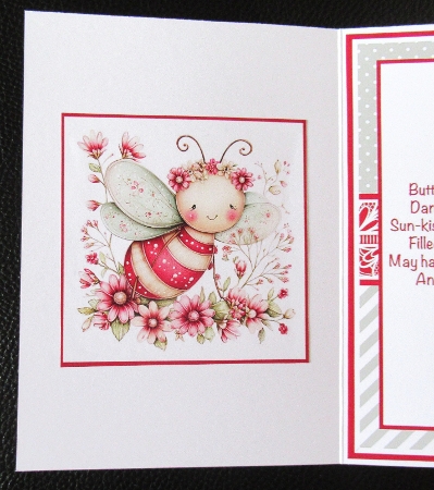 Summer Bees Mini Kit 5x7 (3) Plus Bonus by Davina Rundle