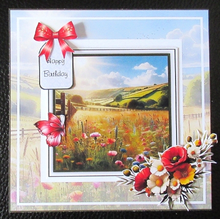 Summer in the Countryside - 6x6 and 5x7 Version by Davina Rundle
