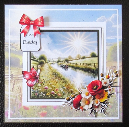 Summer in the Countryside - 6x6 and 5x7 Version by Davina Rundle