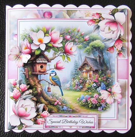 Magnolia Bird House Mini Page Kit by Davina Rundle