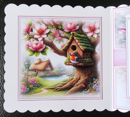 Magnolia Bird House Mini Page Kit by Davina Rundle