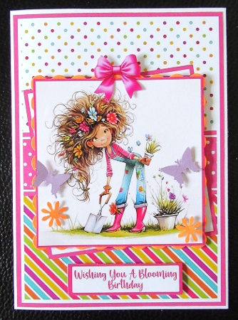 In The Garden Mini Kit 5x7 (3) Plus Bonus by Davina Rundle