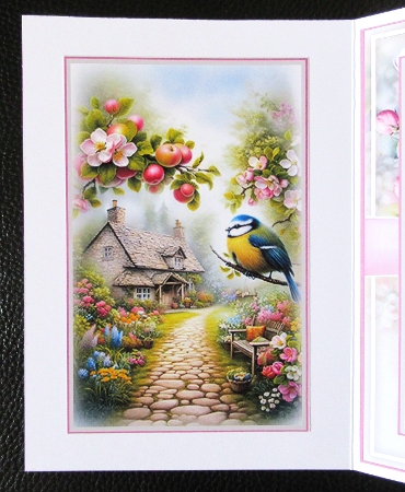 Apple Blossom Blue Tit Mini Kit by Davina Rundle