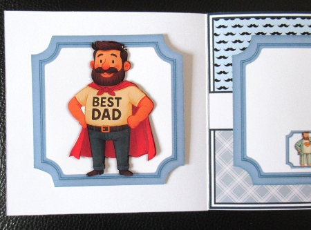 5x7 6x6 BEST DAD by Davina Rundle