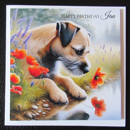The Reflection 3 / Card Front / Toppers by Davina Rundle