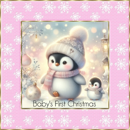 Christmas Penguins by Davina Rundle