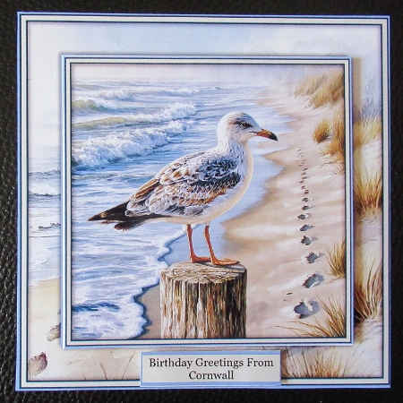 Seagull  - Mini Kit 6x6 by Davina Rundle