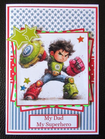 My Superhero Mini Kit 5x7 (3) Plus Bonus by Davina Rundle