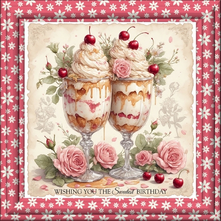 Flowery Frames by Davina Rundle