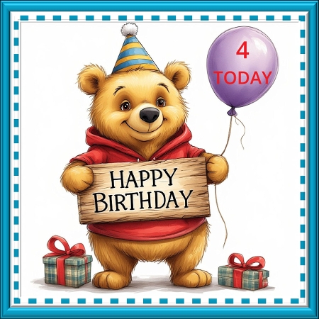 Birthday bears by Davina Rundle