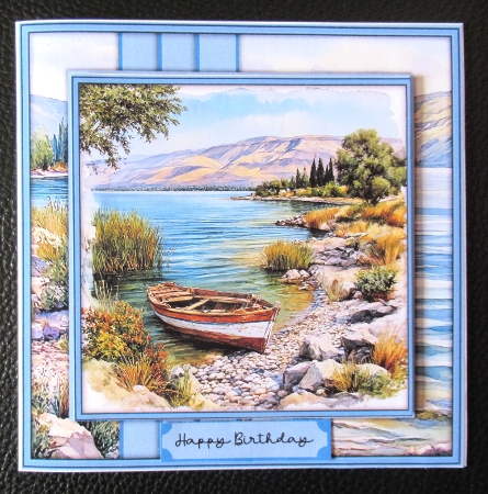Lake Tiberias - Mini Kit 6x6 by Davina Rundle
