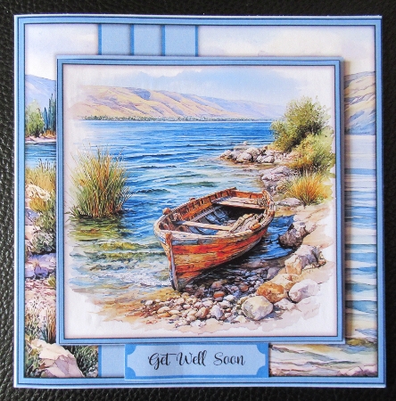 Lake Tiberias - Mini Kit 6x6 by Davina Rundle