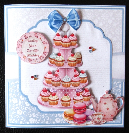5x7 6x6 HIGH TEA PARTY by Davina Rundle