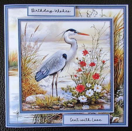 Bleu Heron 1 - Mini Kit 6x6 by Davina Rundle