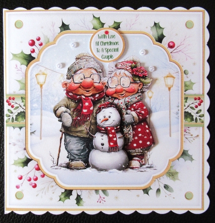 Cute Christmas Couples by Davina Rundle