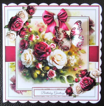 Butterfly & Roses Mini Page Kit by Davina Rundle