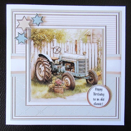 Vintage Tractor by Davina Rundle