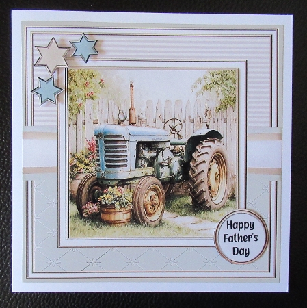 Vintage Tractor by Davina Rundle