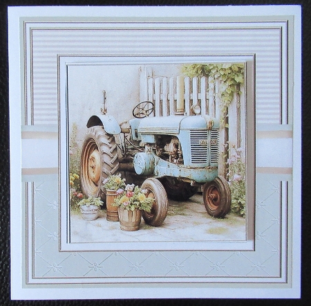 Vintage Tractor by Davina Rundle