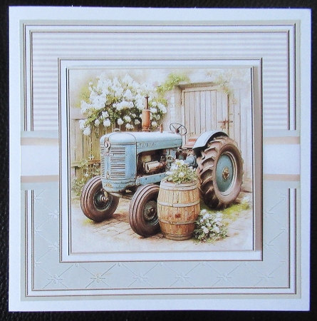 Vintage Tractor by Davina Rundle