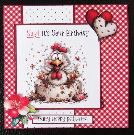 Yay! Its your Birthday - 6x6 and 5x7 by Davina Rundle