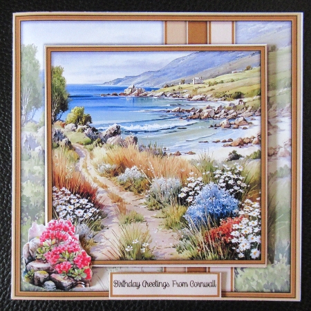 Coastal Path 1 - Mini Kit 6x6 by Davina Rundle