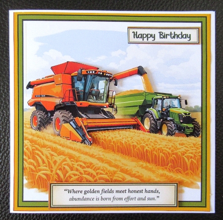 Harvest time 6x6 by Davina Rundle