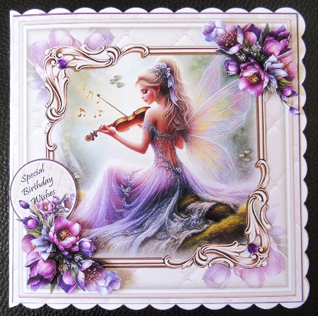 Fairy Violinist Mini Page Kit by Davina Rundle