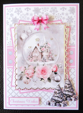 Silver Christmas Mini Kit 5x7 (3) by Davina Rundle