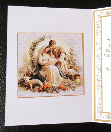 Nativity Scene Mini Kit 5x7 (3) by Davina Rundle