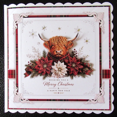 Winter Wonderland (Highland Cow) by Davina Rundle