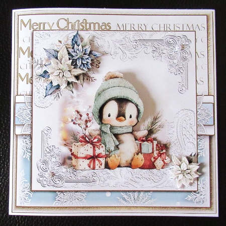 Cute Penguin Christmas by Davina Rundle