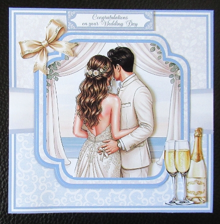 5x7 6x6 BEACH WEDDING by Davina Rundle