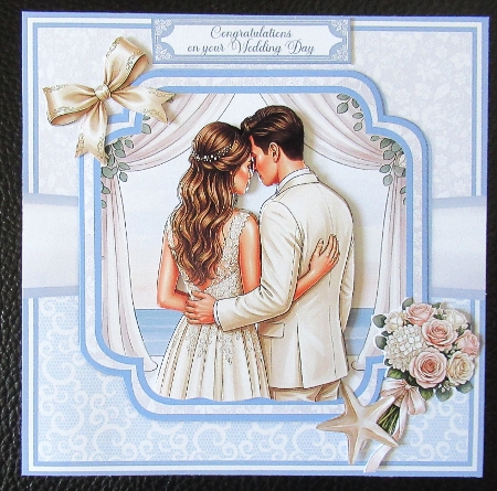 5x7 6x6 BEACH WEDDING by Davina Rundle