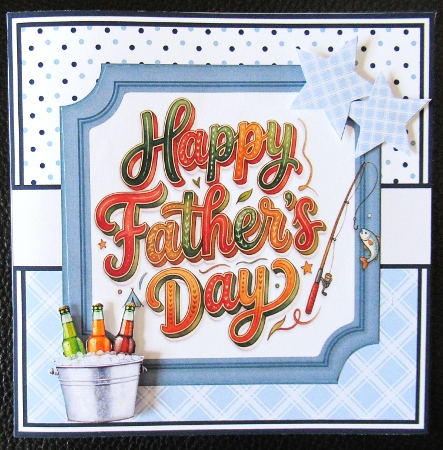 FATHERS DAY TOPPERS 5x7 6x6 by Davina Rundle
