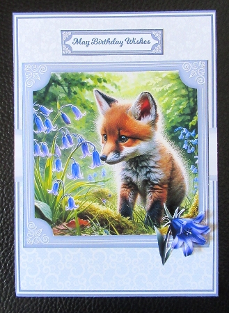 IN THE BLUEBELLS set 2  5x7 6x6 by Davina Rundle