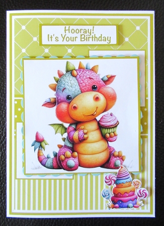 Dino Birthday Mini Kit 5x7 (3) by Davina Rundle